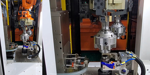 差速器壳横钻全自动平衡机 差速器壳横钻全自动平衡机