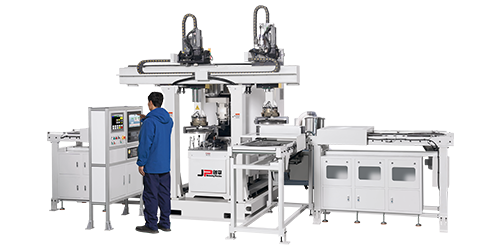 立式钻孔三工位全自动平衡机