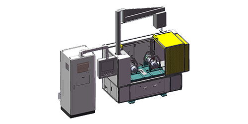 双工位主轴跑合台配安全罩