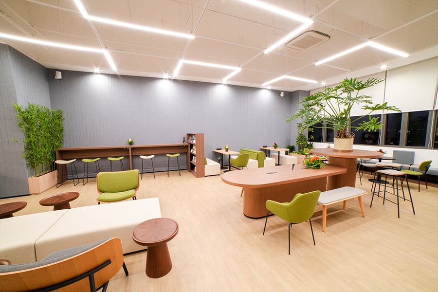 上海剑平研发总部咖啡厅